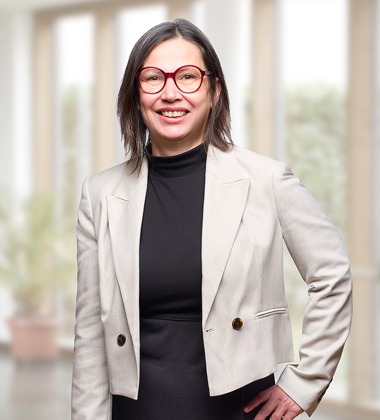 Portrait Sandra Ellinger Pflegedienstleitung Kinderklinik Schömberg