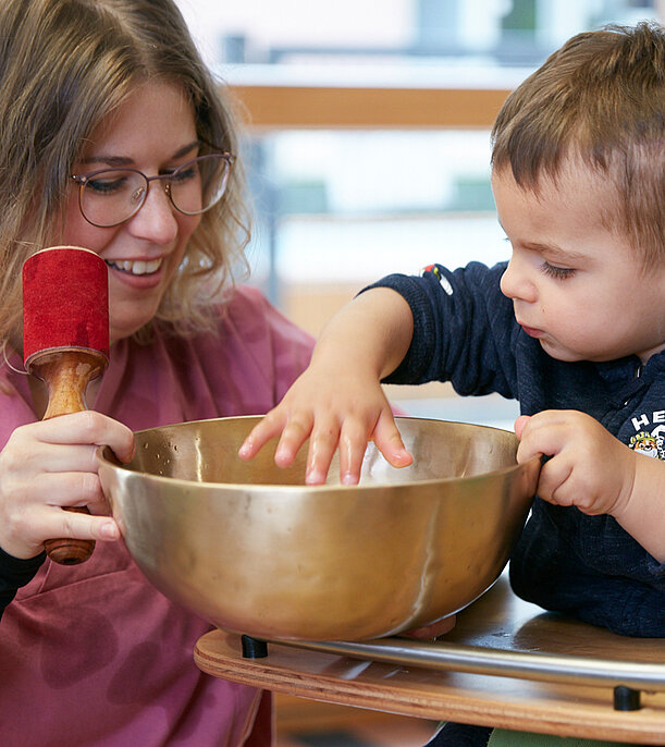 Klangtherapie in der Kinderklinik Schömberg