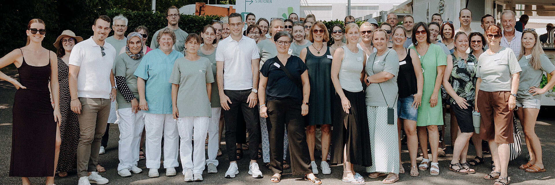 Unsere Mitarbeiter auf dem Sommerfest der Kinderklinik Schömberg 2026